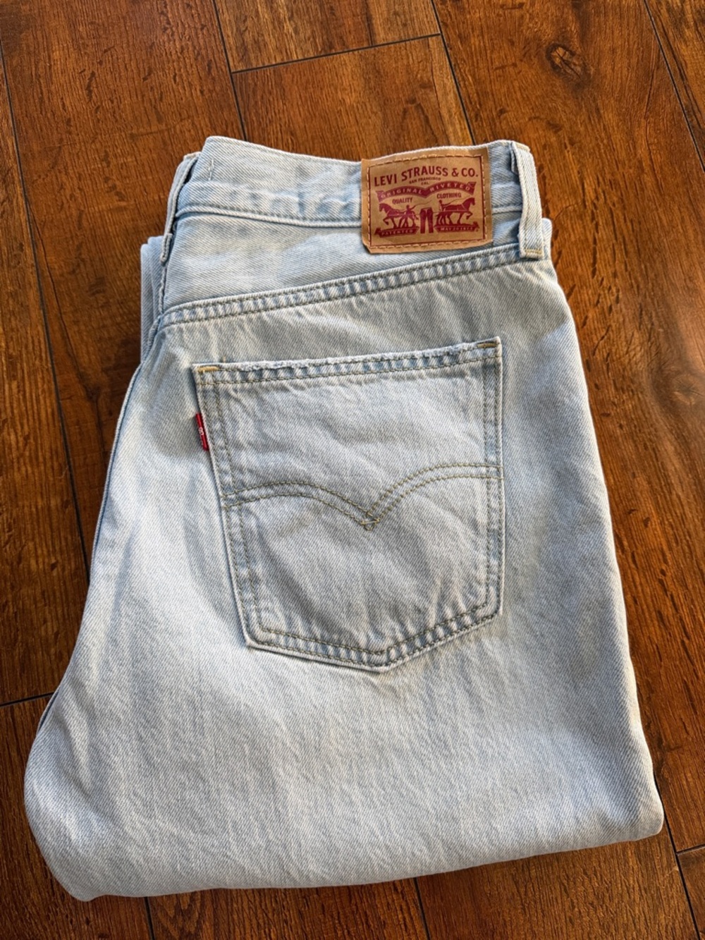 Levi's Pale Blue Classic Denim Jeans